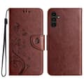 Fjäril Blomma Mönster Flip Läder Telefonfodral För Samsung Galaxy A56 5G