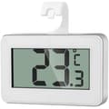 Mini digital kylskåpstermometer, magnetisk frysetermometer med krok, digital kylskåpstermometer för hem, restauranger, barer