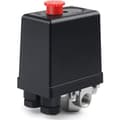220V lufttrycksregulator, 4-håls luftkompressorventil, luftkompressorbrytare för snabb tryckreducering