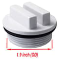 Miniatyrbillede 2 af 6: SP1022C vinterprop med O-ring til returslange og poolfilter (pakke med 2)