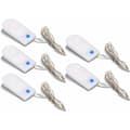 Mini LED-lampor, Mini LED-ljusslinga Batteridriven Dekorativ Belysning för Dockhus DIY 1m
