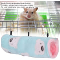 Miniatyrbild 4 av 5: Hamster Tunnel Nest, Mjuk Plysch Hängande Tunnlar och Rör Hängande Hamsterleksaker för Smådjur(L) l