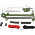 Miniatyrbild 2 av 5: 2-i-1 Paracord jig kit Justerbar längd Armband Maker Kit DIY Craft  Verktyg 4\" till 13\", Khaki Khaki