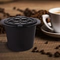 Miniatyrbild 5 av 5: 3 st återanvändbara kaffefilterkapslar i rostfritt stål 304, svart