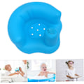 Miniatyrbild 4 av 5: Baby Learning Seat Multifunktionell Uppblåsbar Säte Baby Support Seat, Vit+Rosa Color 2