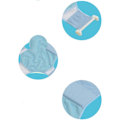 Miniatyrbild 3 av 5: Babyduschstöd mesh halkfri justerbar sele för 0-8 månader baby shower
