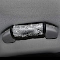 Miniatyrbild 5 av 5: Universell handbromsskydd för bil, Bling Rhinestone handbromsspakskydd, PU-läder för bilens interiör
