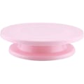 Miniatyrbild 1 av 5: 11 tums roterande stativ CakeTools halkfri rullbricka roterande displaystativ (rosa)