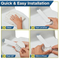 Miniatyrbild 5 av 5: WC-lås barnsäkerhet, idealisk baby proof WC-sitslås med 3M-lim, enkel installation (1-pack)