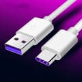 Miniatyrbilde 2 av 3: Superrask lading 5A, USB 3.1 Type C hann til USB 2.0 hann, hurtiglading og datakabel egnet, 1 m