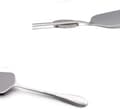 Miniatyrbilde 3 av 5: 2 stk. kakespade, pizzaspade, kakeserveringsspatler i rustfritt stål med taggete kant