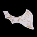 Miniatyrbild 3 av 5: Plektrumskydd för vänsterhänt akustisk gitarr - Sköldpaddsmönster