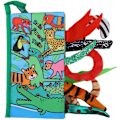 Miniatyrbild 1 av 5: Mjukt tyg Senses 3D svans Ripstop bok Djursvans tygleksaker (regnskog) color 2