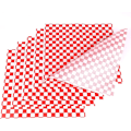 Miniatyrbild 1 av 5: 100 ark 28 x 26 cm papper Deli smörgåspapper Hamburgare förpackningspapper