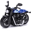 Miniatyrbild 1 av 5: Legering Motorcykel Leksak Hög Simulering Modell Fordon Leksak för Barn Intellektuell Leksak Presentset (Blå) Blue
