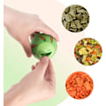 Miniatyrbild 4 av 4: Justerbar öppning godisboll leksak för smådjur (grön + gul)
