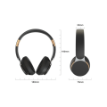 Miniatyrbild 5 av 5: Bluetooth-hörlurar, trådlösa Bluetooth-hörlurar med mikrofon TF/FM, Bluetooth-headset, spel med brusreducering för iPhone, iPad, Android-svart
