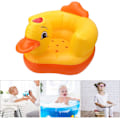 Miniatyrbild 2 av 5: Baby Learning Seat Multi Function Uppblåsbar Säte Baby Support Seat, Rosa Påfågel Color 6