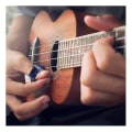 Miniatyrbild 5 av 5: Tumgrepp Fingerpicks 12 st Tumgrepphållare Celluloid Gitarr Fingerpicks (Slumpmässig färg)