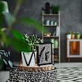 Miniatyrbild 2 av 5: Bildspik för 3D-avtryck, H x B 20 x 15 cm, Pinpressions, retrospel nagelbräda, silver-svart
