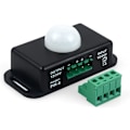 Miniatyrbild 4 av 5: 12V 24V PIR-sensor LED rörelsesensorbrytare rörelsetimerfunktion skyltkontroll PIR-styrenhet lämplig för 5630/3014/5050/5730 Ect enfärgad LED-remsa
