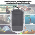 Miniatyrbild 5 av 5: Vattentät förvaringsbox för utomhusbruk, lufttät hård skal våt torr box bärbox fiskeutrustning organisation (transparent) Transparent