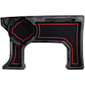 Miniatyrbild 1 av 5: Jimny MT Armrest Förvaringslåda, Centerkonsol Organizer Fack, Röd Red