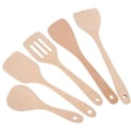 Miniatyrbild 1 av 5: Träspatel, 5 delar/set, träspatel för non-stick-panna