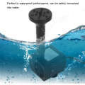 Miniatyrbild 4 av 5: 1,2W Miniatyr Borstlös Solcells-Nedsänkbar Vattenpump för Fontän, Damm, Akvarium