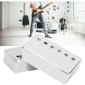 Miniatyrbild 5 av 5: 2 st elgitarr pickup skal, nickel pickup skal gitarr pickup lock 50 mm och 52 mm (silver) silver