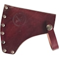 Miniatyrbild 1 av 5: Axe Sheath Läderskydd Verktyg Läder Yxhuvudsskydd med Läder