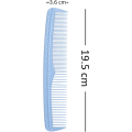 Miniatyrbild 2 av 5: Hårkammar Set - Färgglada 4 st Hållbara Plastkammar - (7,46 tum)