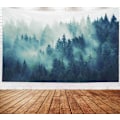 Miniatyrbild 3 av 3: Grå väggbonad väggdekoration, väggbonader dekor vardagsrum sovrum av tryckt 180X180cm 180*180cm