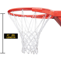 Miniatyrbild 2 av 5: 2 Professionella Tunga Basketnät Ersättning - Passar Standard Inomhus eller Utomhus 12 Loopar Fälgar12 Loopar color 2
