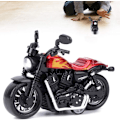 Miniatyrbild 4 av 5: Legering Motorcykel Leksak Hög Simulering Modell Fordon Leksak för Barn Intellektuell Leksak Presentset (Röd)) Red