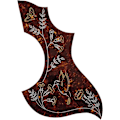 Miniatyrbild 1 av 5: Plektrumskydd för vänsterhänt akustisk gitarr - Sköldpaddsmönster