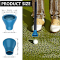 Miniatyrbild 4 av 5: 3PCS Golfbollplockare, Bollplockare för Puttergreppverktyg, Sugkopp