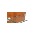 Miniatyrbild 3 av 5: 4-pack F-formade glasklämmor, väggmontering, duschklämmor, hylla, panelklämmor 10-12 mm