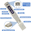 Miniatyrbild 3 av 5: LCD Digital TDS-3 Testare, TDS Tester Pen pentru Calitatea Apei Instrument de Testare pentru Acvariu, Piscină