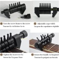 Miniatyrbild 2 av 5: Ukulele Capo Akustisk Elektrisk Gitarrklämma Snabbväxlande Capo Klämma, Bärbar Akustisk Gitarr Ackord