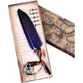 Miniatyrbild 1 av 5: Fjäderpenna Handgjorda Skrivpennor Retro Design Dip Pen Set Royal