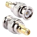 Miniatyrbild 1 av 4: Koaxial RF-kontakt BNC hane till SMA hona RF-koaxialadapterkontakt 2 st