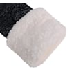 Miniatyrbild 3 av 3: Vintertofflor för kvinnor, varma och fluffiga strumpor för hemmet grey