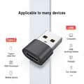 Pikkukuva 3 / 5: USB-sovitin - USB Type A (uros) - USB-C (naaras) - USB musta