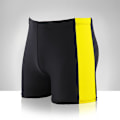 Miniatyrbild 1 av 5: Badbyxor för vuxna män, färgmatchande, för varma källor, semester vid havet, strandshorts (gula) Yellow