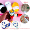 Miniatyrbild 5 av 5: Stickningsdocka-set, 2-pack fransk stickdocka, stickdocka i trä för barn