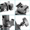 Miniatyrbilde 5 av 5: 2 stk Profesjonell Universal E Type Kamera Blits Speedlite Feste Svingbar Lysstativ Brakett