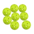 Miniatyrbild 1 av 5: 72 mm grön Microsoft träningsbaseboll 26-håls boll Weifu golvboll 12 st