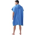 Miniatyrbild 3 av 5: Huvhandduk Poncho Vuxen Strand Bärbar Mikrofiber Våtdräkt Universal Storlek för Surfare Simmare（blå） blue