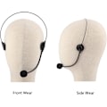Miniatyrbild 3 av 5: Mikrofon headset plast mikrofon rekvisita maskerad rekvisita - 3 stycken